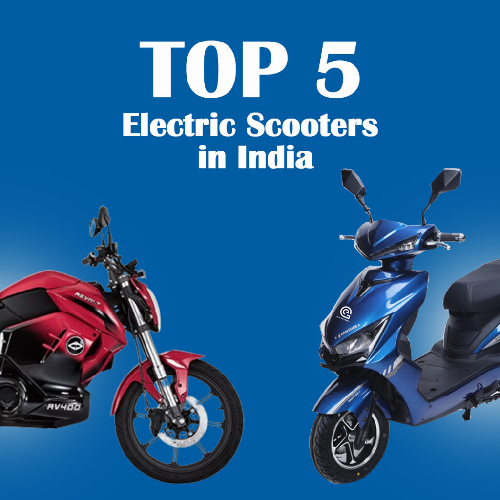 Top 5 electric Scooters in India Electric Green
